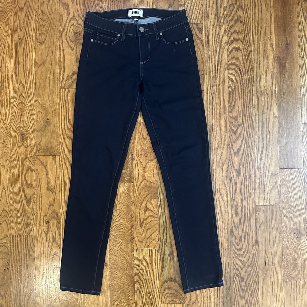 Paige‎ Skyline Ankle Peg Womens Jeans Size 26 Dark Wash Denim Stretch